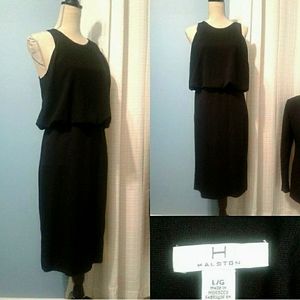 3/$30 H by Halston Black Dress